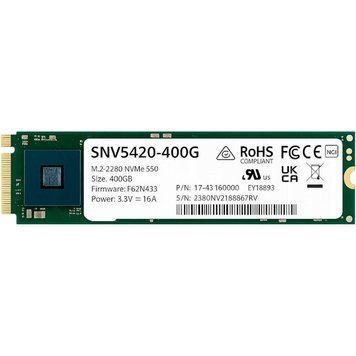 Твердотельный накопитель SSD 400Gb, Synology SNV5420, PCI-E 3.0 x4, M.2 (SNV5420-400G) 9348630 фото