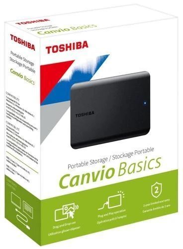 Зовнішній жорсткий диск 4Tb Toshiba Canvio Basics, Black (HDTB540EK3CA) 7873440 фото