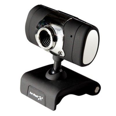 Web камера Hi-Rali HI-CA009 Black, 0.3 Mpx, 640x480, USB 2.0, встроенный микрофо 5957820 фото