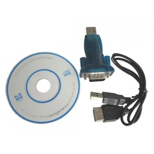 Конвертер USB - COM (RS232), Dynamode, Blue, чип CH340 (USB-SERIAL-2) 8211270 фото
