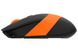 Мышь A4Tech Fstyler FG10 2000dpi Black+Orange, USB, Wireless 5281620 фото 3