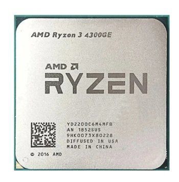 Процесор AMD (AM4) Ryzen 3 4300GE, Tray, 4x3.5 ГГц (100-000000151) 9757530 фото