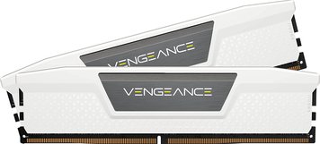 Память 32Gb x 2 (64Gb Kit) DDR5, 5200 MHz, Corsair Vengeance, White (CMK64GX5M2B5200C40W) 7861800 фото
