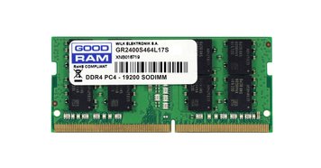 Пам'ять SO-DIMM, DDR4, 16Gb, 2666 MHz, Goodram, 1.2V, CL19 (GR2666S464L19/16G) 5327940 фото