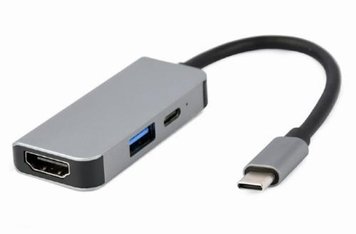 Док-станція Cablexpert 3-в-1, Grey (A-CM-COMBO3-02) 7747740 фото