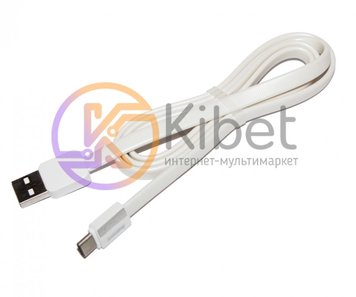 Кабель USB - USB 3.1 Type C, Remax 'Platinum', White, 1 м (RC-044a) 4427550 фото