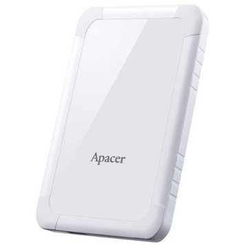 Зовнішній жорсткий диск 1Tb Apacer AC532, White (AP1TBAC532W-1) 5035530 фото