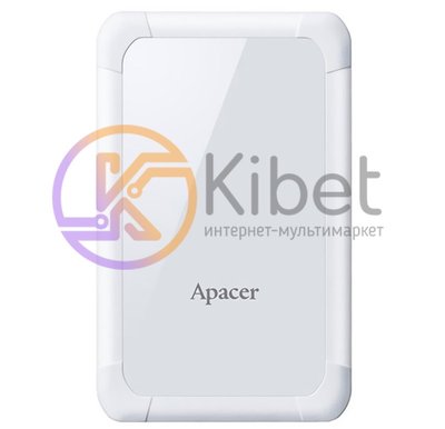 Внешний жесткий диск 1Tb Apacer AC532, White, 2.5', USB 3.1 (AP1TBAC532W-1) 5035530 фото