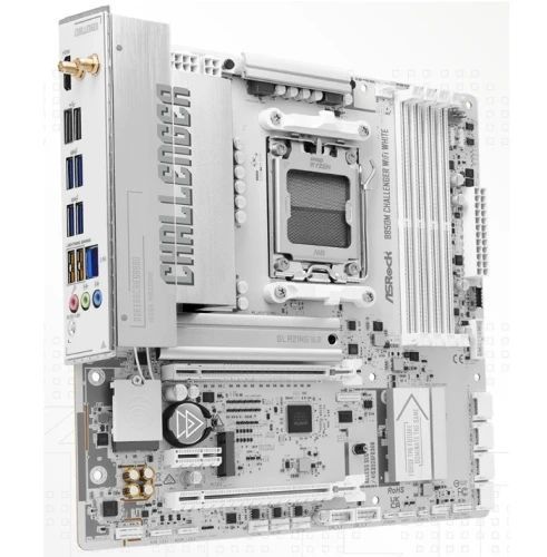 Материнська плата AM5 ASRock B850M Challenger WiFi White 9792570 фото