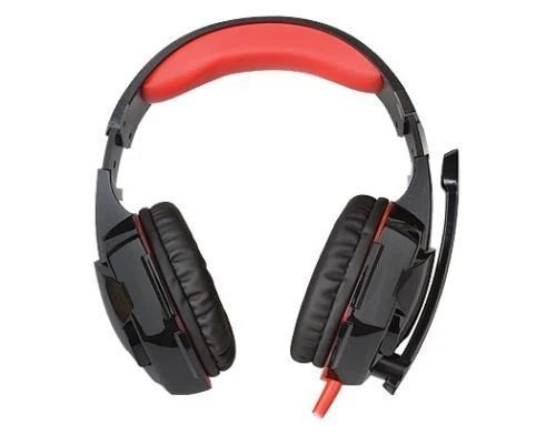 Наушники REAL-EL GDX-8000 Vibration Surround 7.1 Backlit, Black/Red, USB (GDX-8000) 5790300 фото
