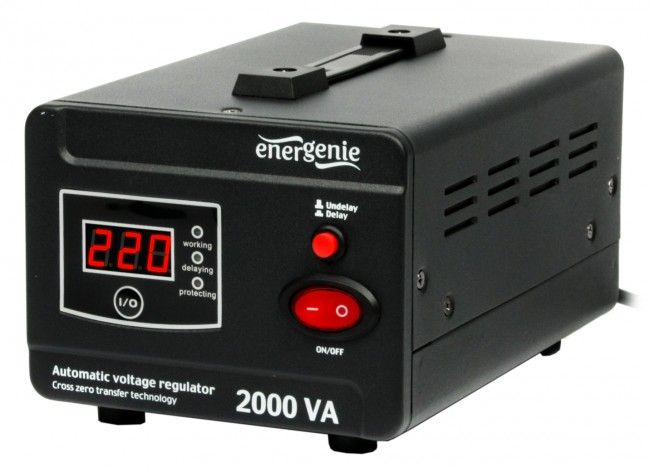 Стабілізатор EnerGenie EG-AVR-D2000-01 3890670 фото