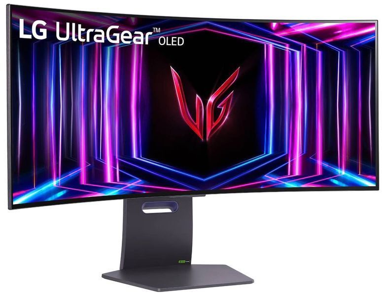 Монітор вигнутий 33.9"" LG UltraGear 34GS95QE-B, Black 9040830 фото