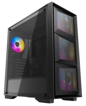 Корпус Deepcool MATREXX 50 MESH 4FS Black, без БЖ, EATX 6998490 фото