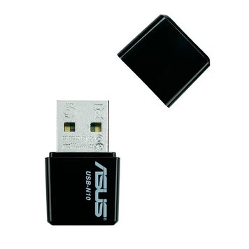 Мережевий адаптер Asus USB-N10 Nano Black 3465690 фото