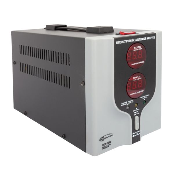 Стабилизатор Gemix RDX-1000, 1000 VA (700 Вт), вход. напряжение 140-260 В, вых. напряжение 220В 5642970 фото