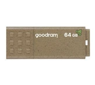 Флеш накопичувач USB 64Gb Goodram UME3 "Eco Friendly", Brown, USB 3.2 Gen 1 (UME3-0640EFR11) 7414110 фото