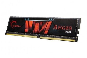 Память 8Gb DDR4, 2400 MHz, G.Skill Aegis (F4-2400C17S-8GIS) 4800330 фото