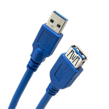 Кабель-подовжувач USB3.0 1.5 м Extradigital Blue (KBU1632) 5920110 фото