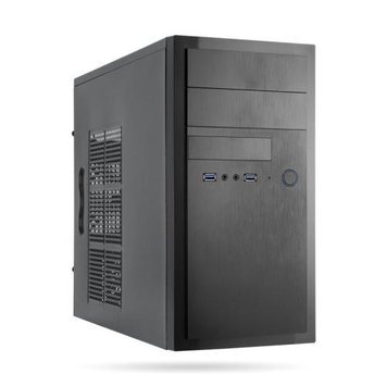 Корпус Chieftec ELOX HT-01B-OP Black, без БЖ, Micro ATX 3850530 фото