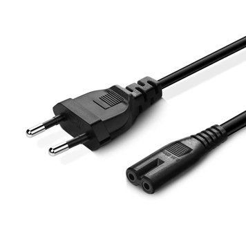 Кабель питания от сети PC-184, Black, 1.5 м, GTL, C7 (GTLPC18415BK) 9229110 фото