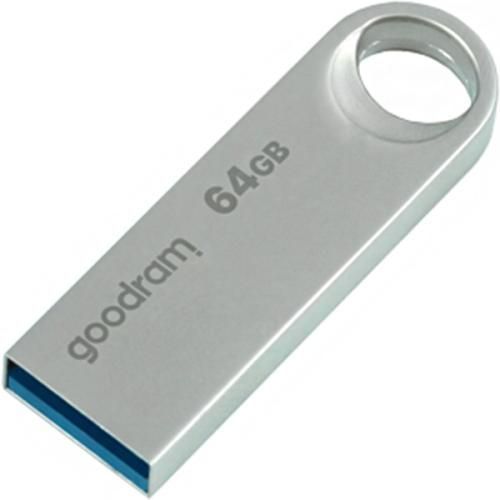 Флеш накопичувач USB 64Gb Goodram UNO3, Silver, USB 3.2 Gen 1 (UNO3-0640S0R11) 8532090 фото