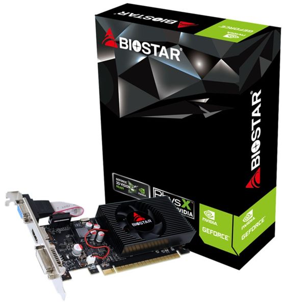 Відеокарта GeForce GT730, Biostar, 4Gb GDDR3, 128-bit (VN7313TH41) 7127970 фото