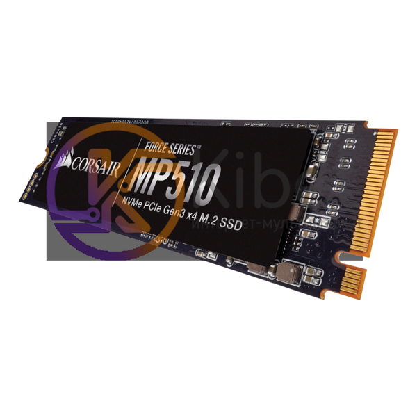 Твердотельный накопитель M.2 480Gb, Corsair MP510, PCI-E 4x, 3D TLC, 3480 2000 M 5240520 фото