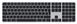 Бездротова клавіатура Apple Magic Keyboard (A2520), Black/Silver (MMMR3UA/A) 8230410 фото 1