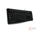 Клавіатура Logitech K120, Black, USB, стандартна, 104 кнопки, українська розкладка клавіатури, 1.8 м (920-002643) 3905880 фото 1