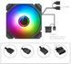 Вентилятор 120 мм, GameMax Rainbow Force C9 "Infinity", Black (FN-12Rainbow-C9-Infinity) 8083740 фото 5