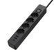Фільтр мережевий ColorWay, 4 розетки, 5 м, Black, 1xType-C / 2xUSB (CW-CHE435PDB) 8634900 фото 2