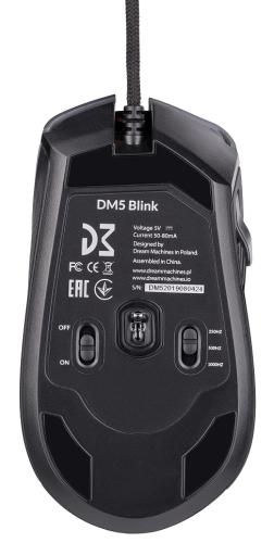 Миша Dream Machines DM5 Blink, Black 6071940 фото