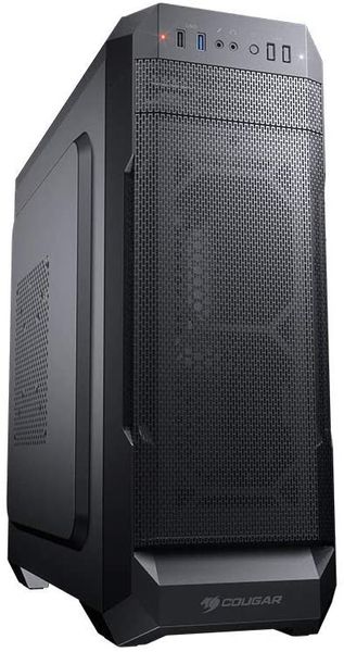 Корпус Cougar MX331 Mesh-X Black, без БЖ, Middle Tower, Mini ITX / Micro ATX / ATX, 1xUSB 2.0, 1xUSB 3.0, 443x204x481 мм 6257430 фото