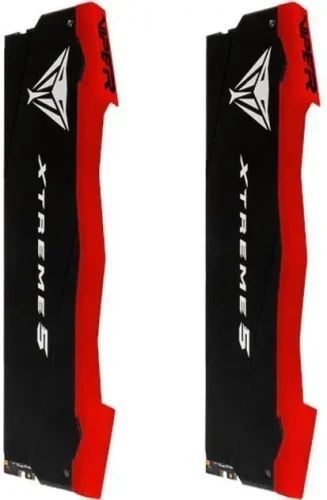 Память 16Gb x 2 (32Gb Kit) DDR5, 6400 MHz, Patriot Viper Xtreme 5, Black/Red (PVX532G64C32K) 9353340 фото