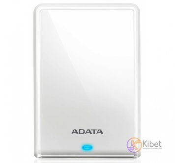 Внешний жесткий диск 1Tb ADATA HV620S 'Slim', White, 2.5', USB 3.2 (AHV620S-1TU3 5099190 фото