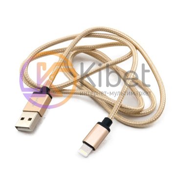 Кабель USB - Lightning 1 м Extradigital Gold, Premium MFi (KBA1661) 3879600 фото