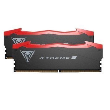 Память 16Gb x 2 (32Gb Kit) DDR5, 6400 MHz, Patriot Viper Xtreme 5, Black/Red (PVX532G64C32K) 9353340 фото