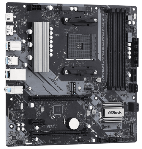 Мат.плата AM4 (A520) ASRock A520M Phantom Gaming 4 6453450 фото