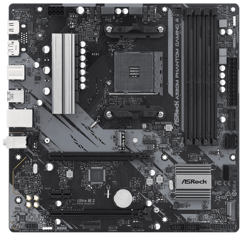 Мат.плата AM4 (A520) ASRock A520M Phantom Gaming 4 6453450 фото
