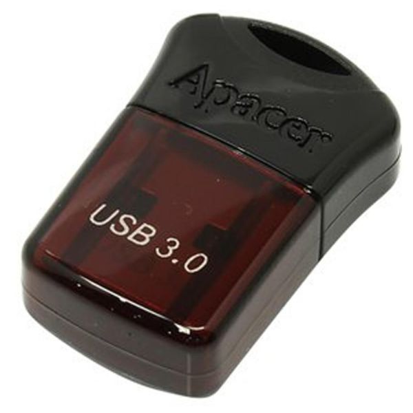 Флеш накопичувач USB 32Gb Apacer AH157, Black/Red, USB 3.2 Gen 1 (AP32GAH157R-1) 5282910 фото