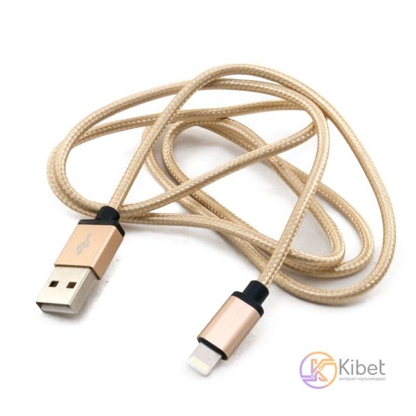 Кабель USB - Lightning 1 м Extradigital Gold, Premium MFi (KBA1661) 3879600 фото