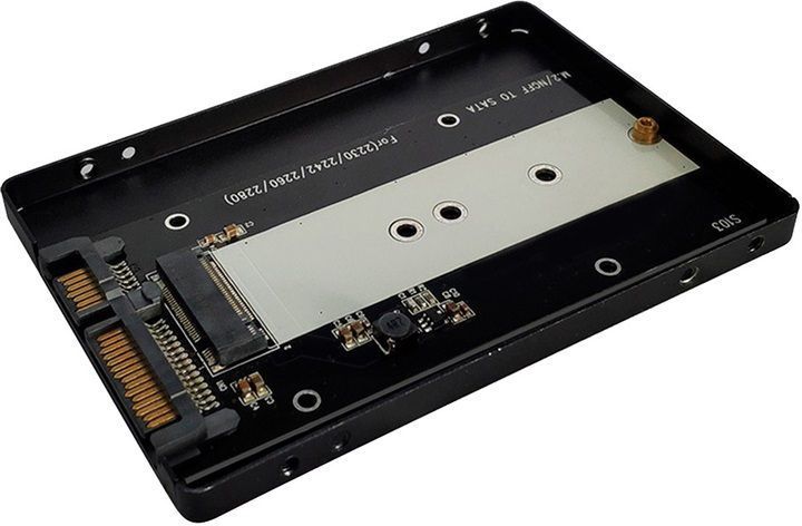 Плата-адаптер Dynamode, 2.5" SATA - M.2 SATA (NGFF) (S103-1N) 9010920 фото