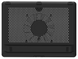 Підставка для ноутбука до 17" Cooler Master NotePal L2 Black (MNW-SWTS-14FN-R1) 5728530 фото 4