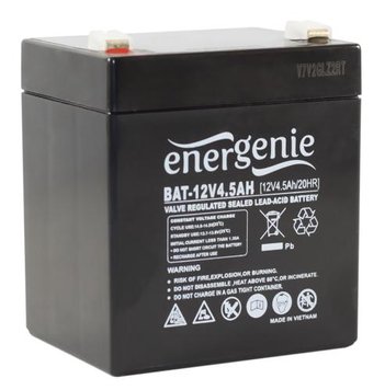 Батарея для ДБЖ 12В 4,5Ач EnerGenie 70x100x90 (ШхВхД) BAT-12V4.5AH 107160 фото