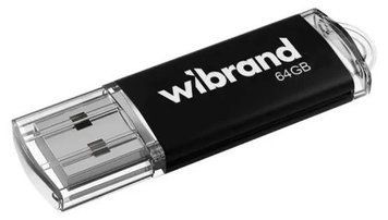 Флеш накопитель USB 64Gb Wibrand Cougar, Black, USB 2.0 (WI2.0/CU64P1B) 8603190 фото