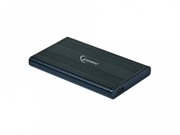 Кишеня зовнішня 2.5" Gembird, Black, USB 2.0, 1xSATA HDD/SSD, живлення по USB (EE2-U2S-5) 3609330 фото