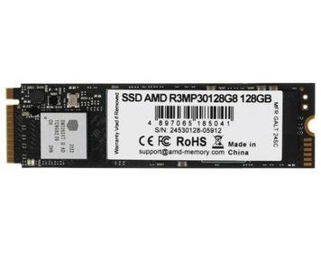 Твердотельный накопитель SSD 128Gb, AMD R3, PCI-E 3.0 x4, M.2 (R3MP30128G8) 9482580 фото
