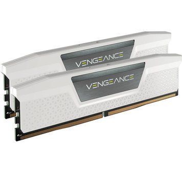 Память 16Gb x 2 (32Gb Kit) DDR5, 6400 MHz, Corsair Vengeance, White (CMK32GX5M2B6400Z32W) 9507570 фото