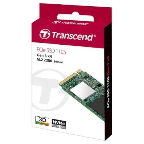Твердотельный накопитель SSD 1Tb, Transcend 110S, PCI-E 3.0 x4, M.2 (TS1TMTE110S) 5401470 фото