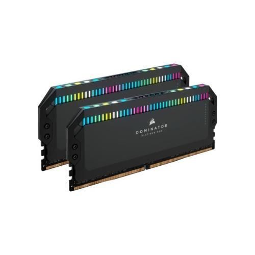 Пам'ять 16Gb x 2 (32Gb Kit) DDR5, 6000 MHz, Corsair Dominator Platinum RGB, Black (CMT32GX5M2E6000C36) 8386350 фото
